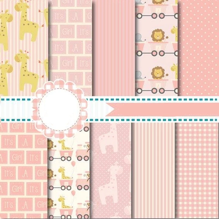 Kit Digital Papeis Decoração  1