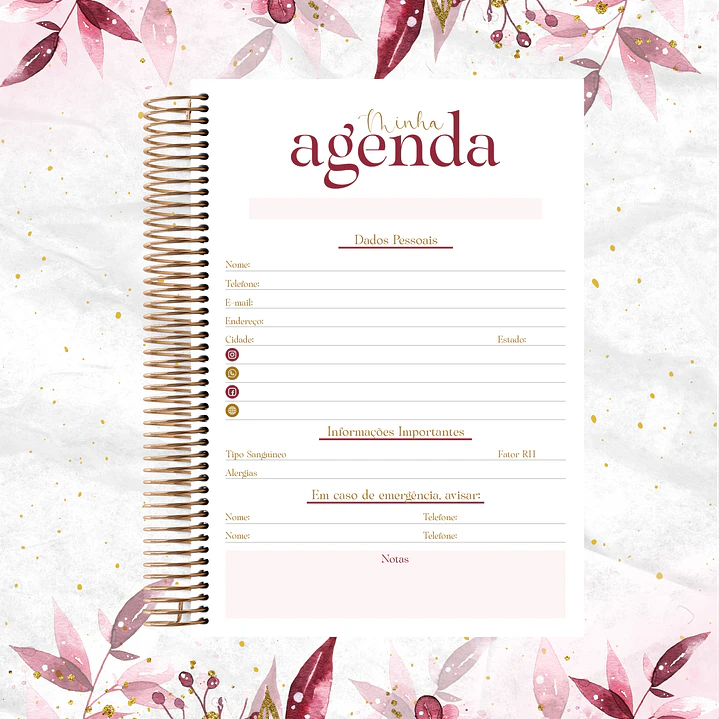 Arquivo Combo Alfabeto Bordô 2.0 4