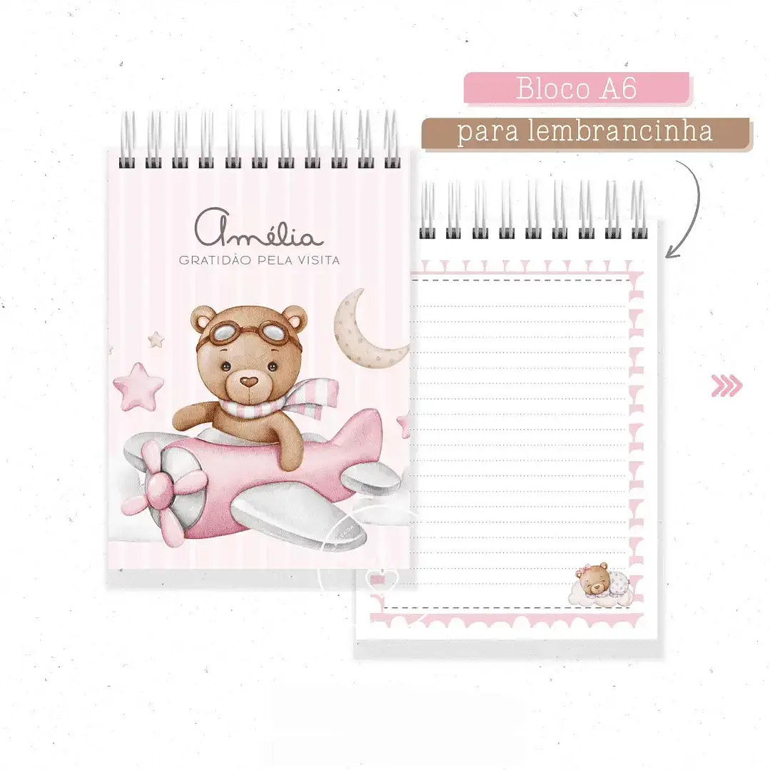 ARQUIVO COMBO BABY BEAR PINK ENCADERNAÇÃO 3