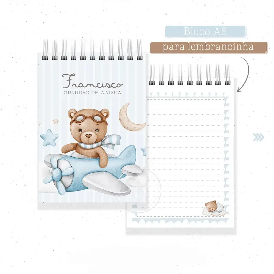 ARQUIVO COMBO BABY BEAR BLUE ENCADERNAÇÃO  1