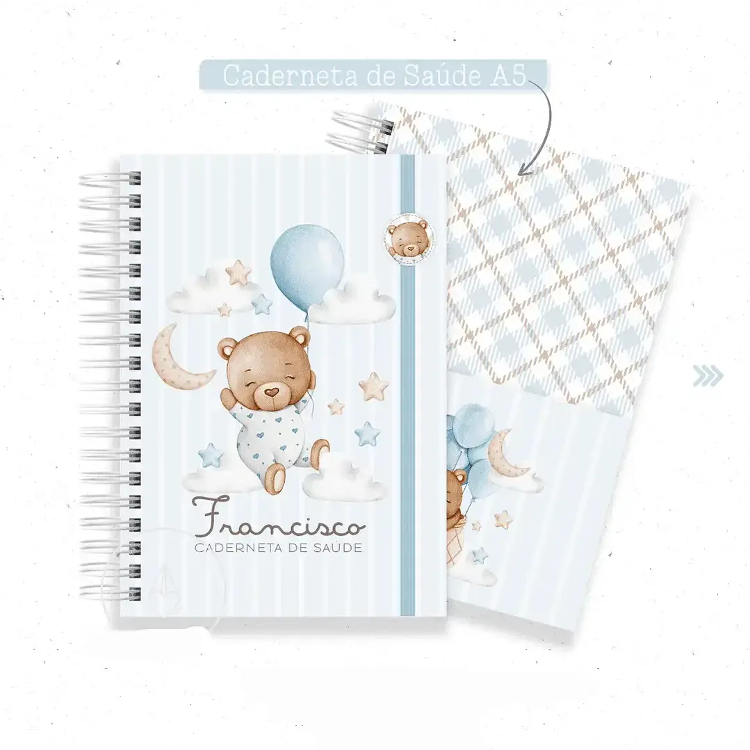ARQUIVO COMBO BABY BEAR BLUE ENCADERNAÇÃO  2