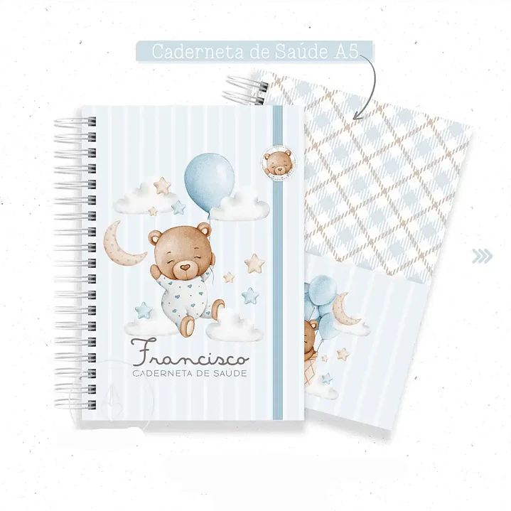 ARQUIVO COMBO BABY BEAR BLUE ENCADERNAÇÃO  2