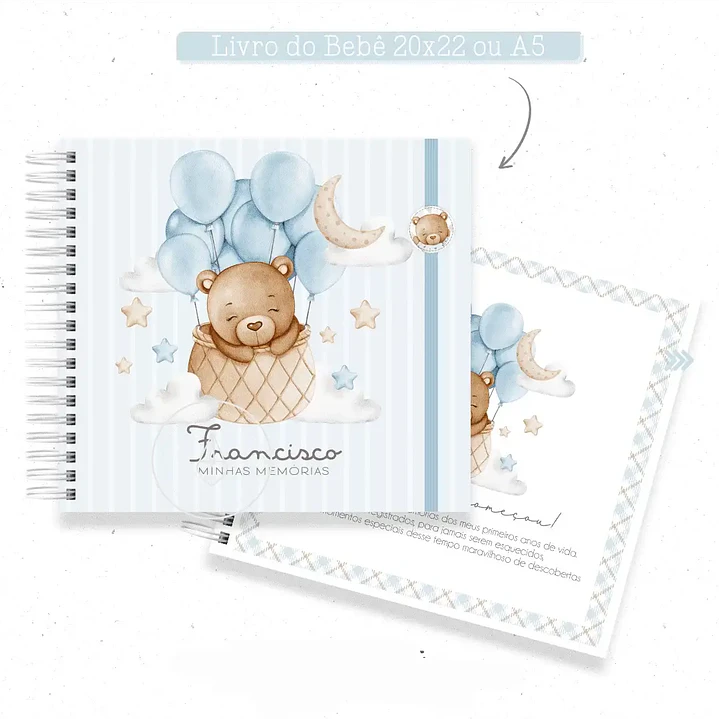 ARQUIVO COMBO BABY BEAR BLUE ENCADERNAÇÃO  5