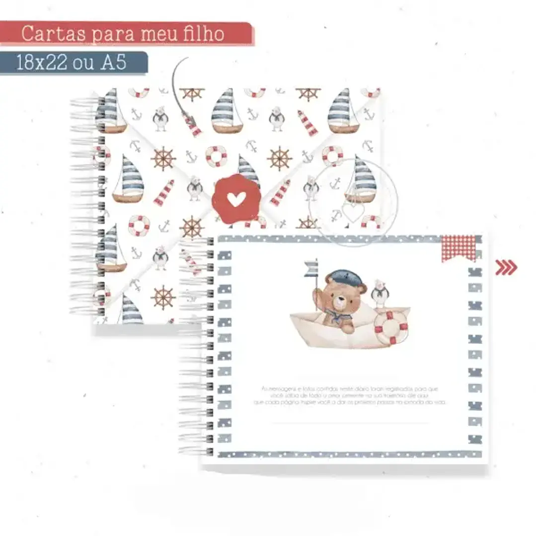 ARQUIVO COMBO BABY URSINHO MARINHEIRO ENCADERNAÇÃO  1