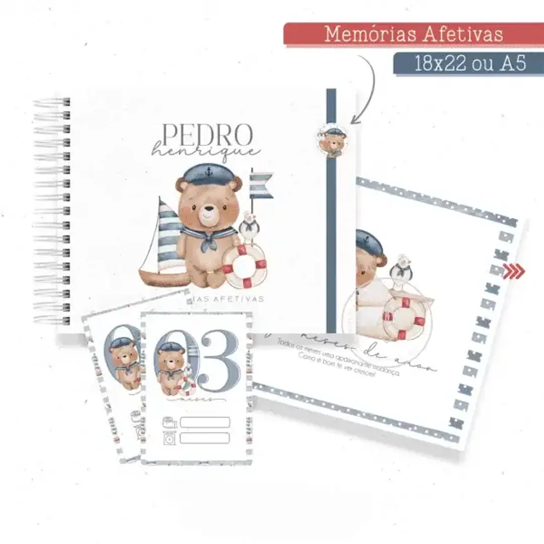 ARQUIVO COMBO BABY URSINHO MARINHEIRO ENCADERNAÇÃO  4
