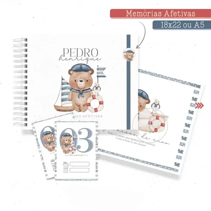 ARQUIVO COMBO BABY URSINHO MARINHEIRO ENCADERNAÇÃO  4
