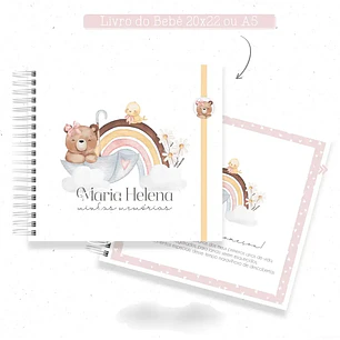 ARQUIVO COMBO BABY ARCO-IRIS URSINHA ENCADERNAÇÃO