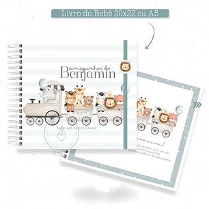 ARQUIVO COMBO BABY AMIGUINHOS DO BEN ENCADERNAÇÃO