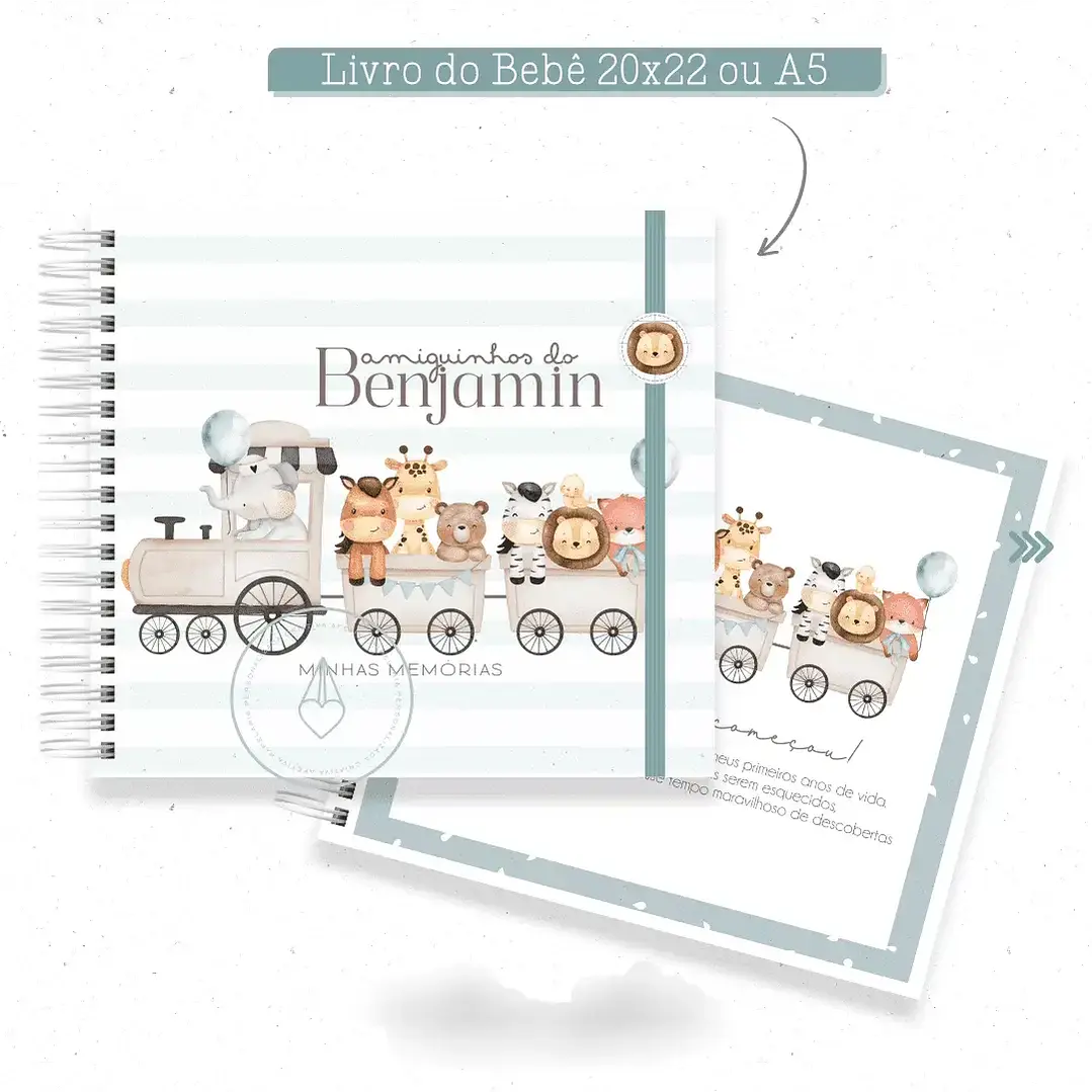 ARQUIVO COMBO BABY AMIGUINHOS DO BEN ENCADERNAÇÃO 1
