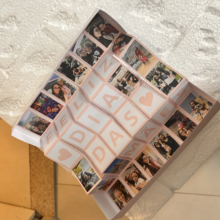 Arquivo Dia das Mães Caixa Cascata de Fotos  4