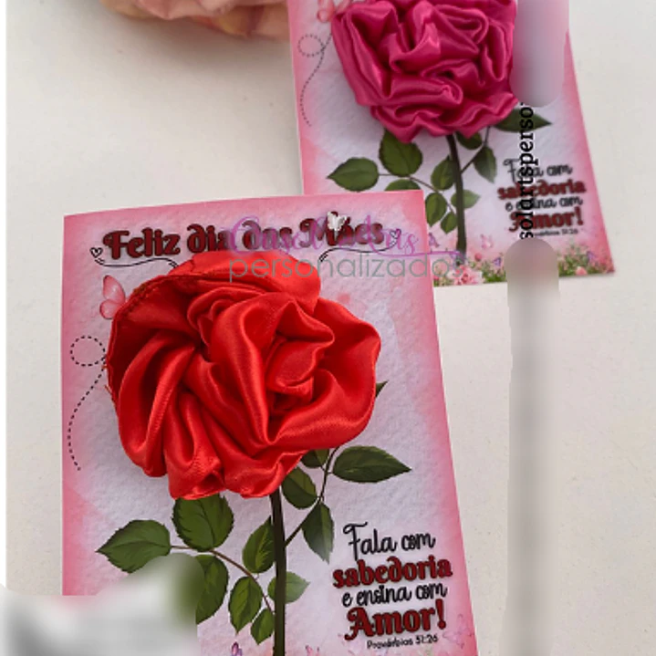 Arquivo Dia das Mães Card Xuxinha de Cetim  1