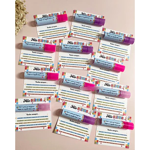 Arquivo Dia das Mães Card Rótulo Gloss Labial 