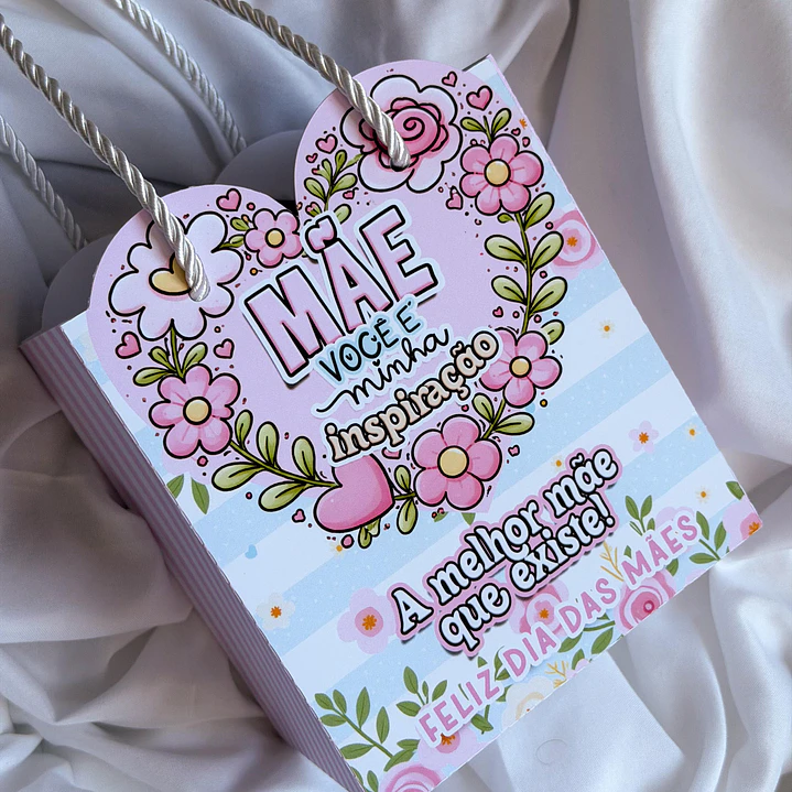 Arquivo Dia das Mães Sacola Coração  2