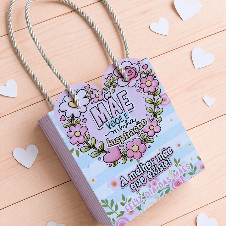 Arquivo Dia das Mães Sacola Coração  7