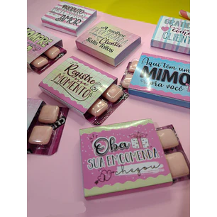 Arquivo de Corte Capa para Chicliete 