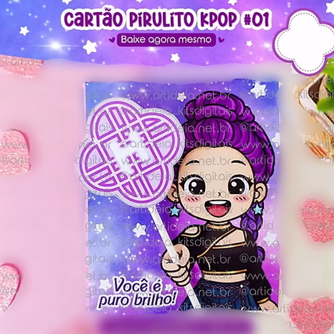 Arquivo Card Pirulito Guerreiras do Kpop 1 1