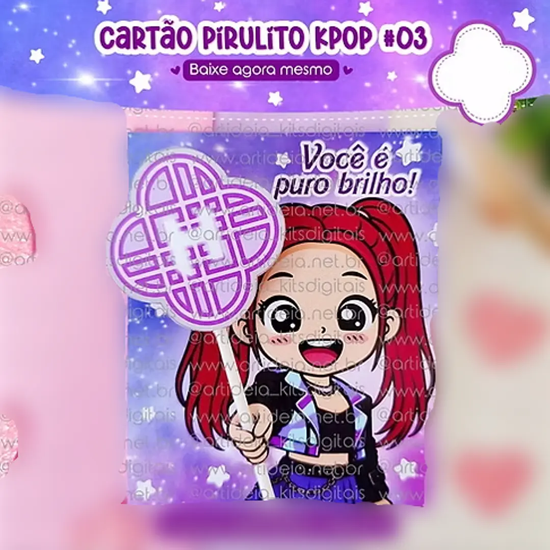 Arquivo Card Pirulito Guerreiras do Kpop 3 1