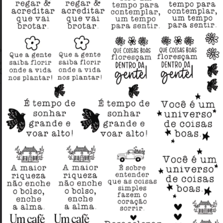 Arquivo DTF UV Frases Minimalistas  1