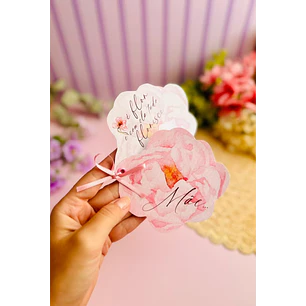 Arquivo Dia das Mães Card Xuxinha Scrunchie Flor 