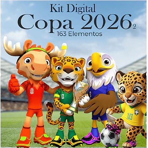 Kit Digital Copa do Mundo 2026 