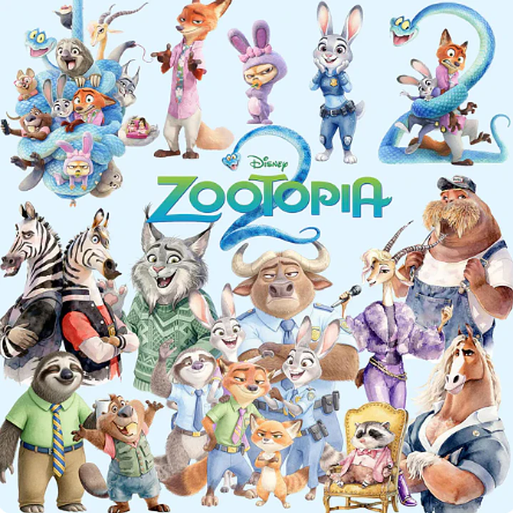 Kit Digital Zootopia  1