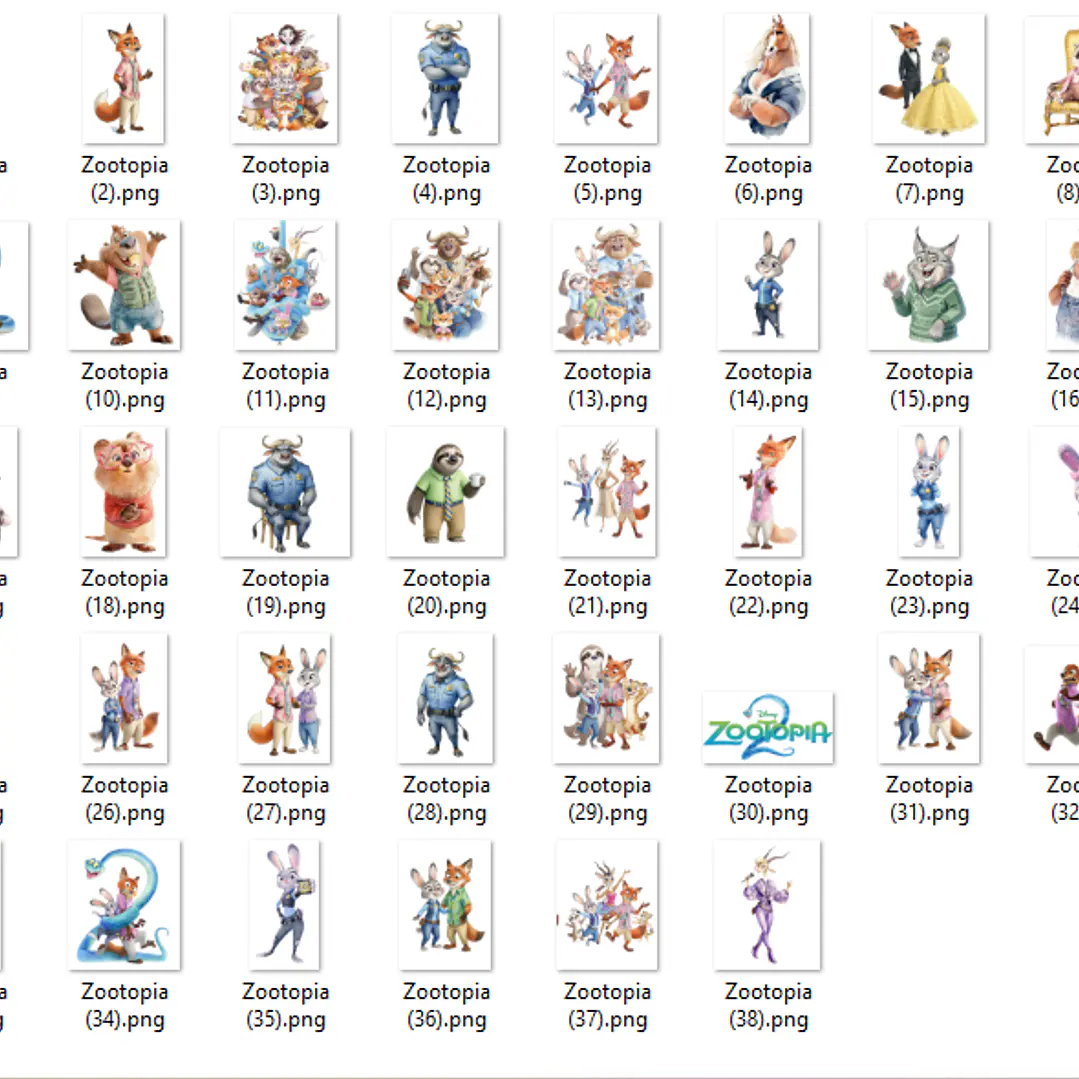 Kit Digital Zootopia  2