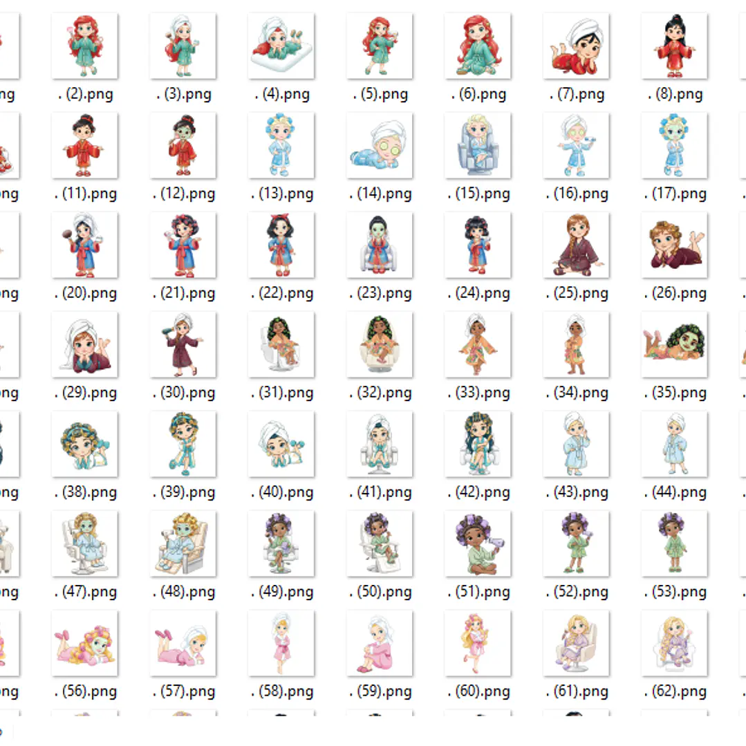 Kit Digital Spa Princesas 3