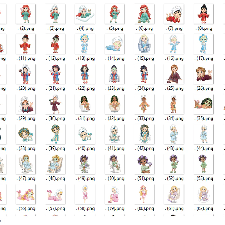 Kit Digital Spa Princesas 3