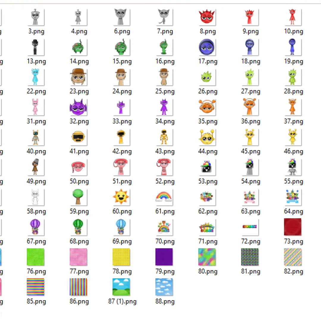 Kit Digital Sprunki 2