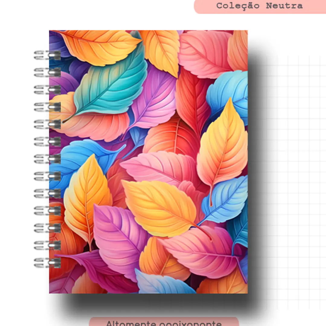 Arquivo Capa Folhas Coloridas  1