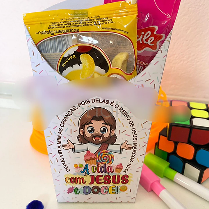 Arquivo Dia das Crianças Caixinha Cone Cristão  1