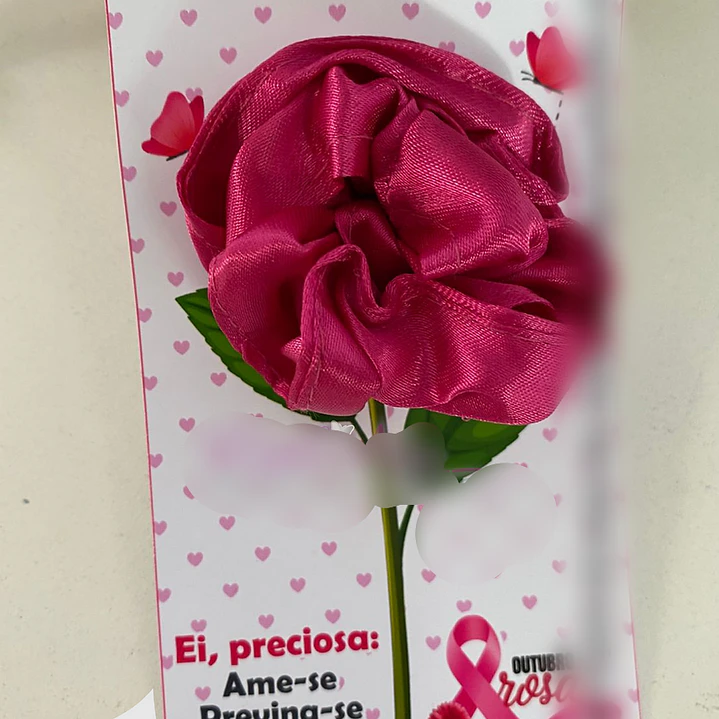 Arquivo Outubro Rosa Card Xuxinha Flor 1