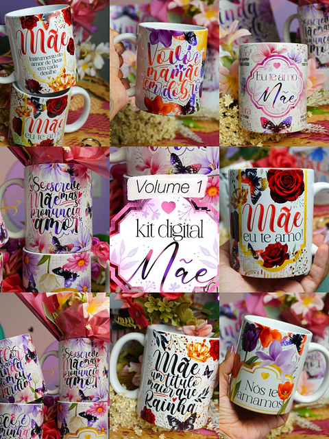 Arquivo Dia das Mães Canecas Vol.1 2026 