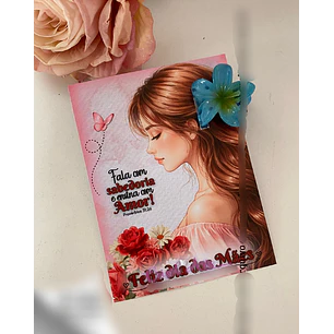 Arquivo Dia das Mães Card Mini Presilha 