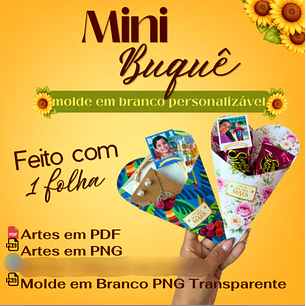 Arquivo Dia das Mães Mini Buquê