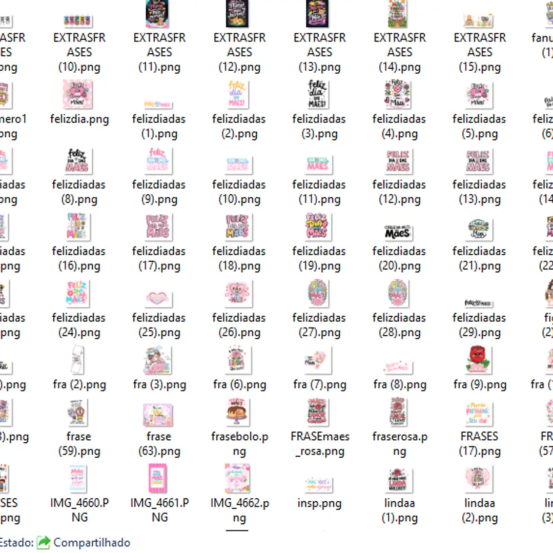 Kit Digital Dia das Mães 250 Frases  3