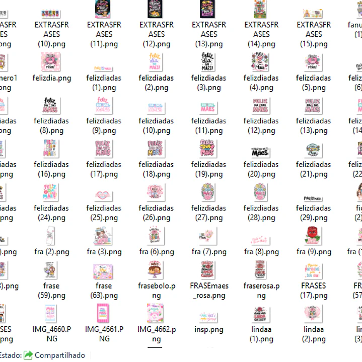 Kit Digital Dia das Mães 250 Frases  3