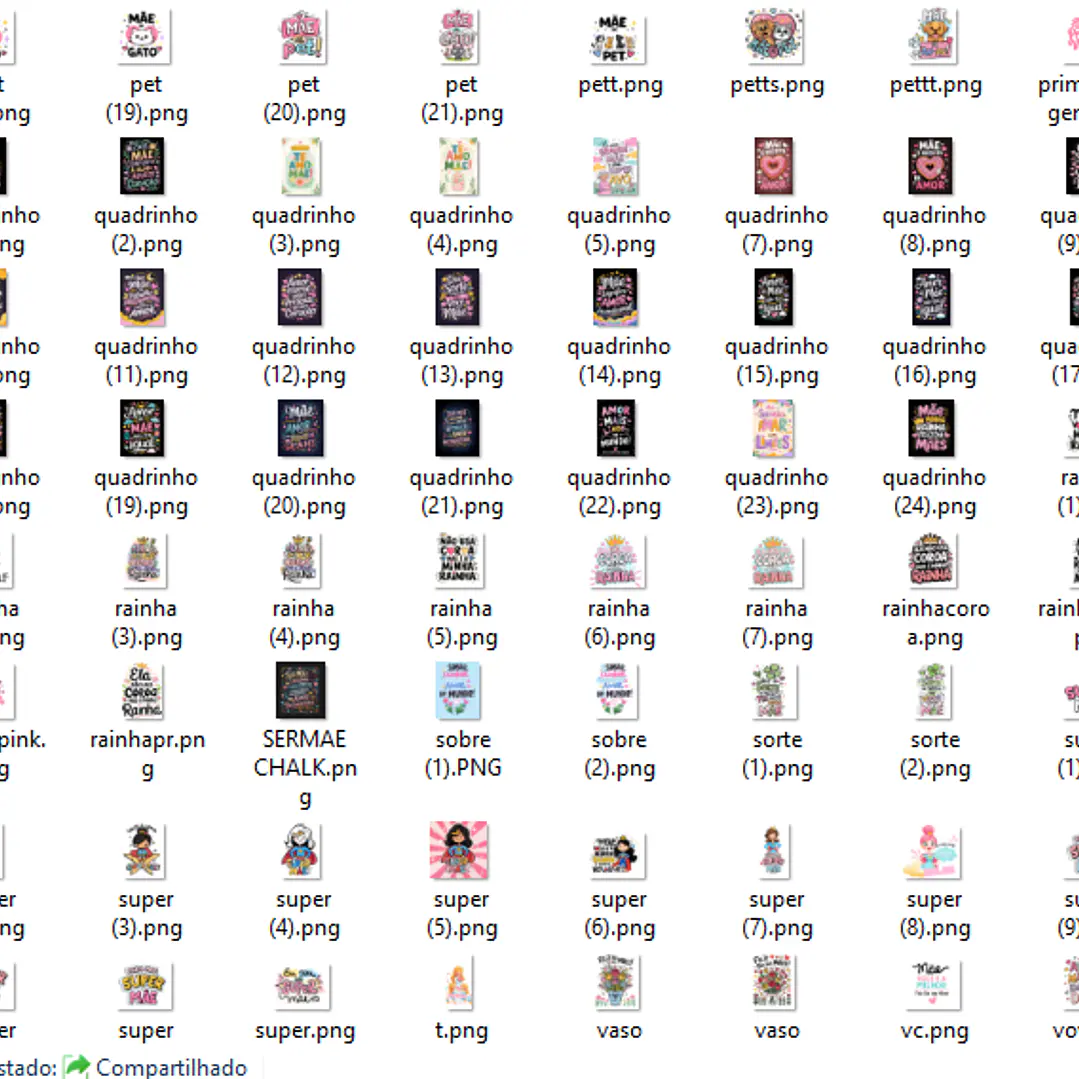 Kit Digital Dia das Mães 250 Frases  4