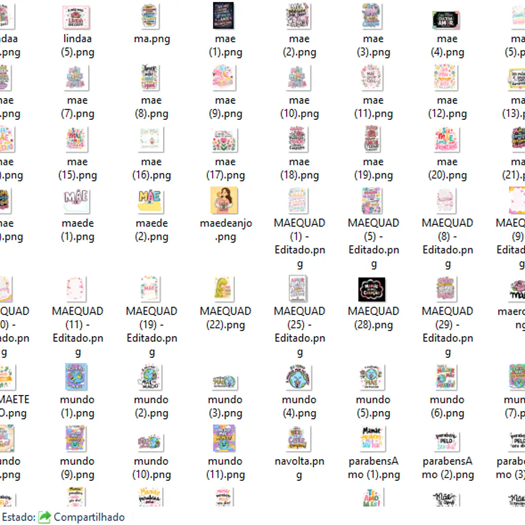 Kit Digital Dia das Mães 250 Frases  5