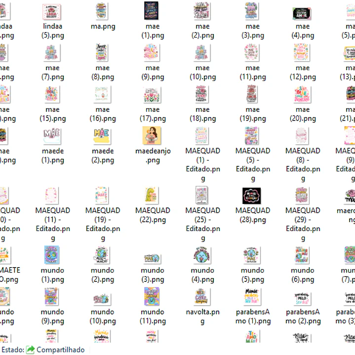 Kit Digital Dia das Mães 250 Frases  5