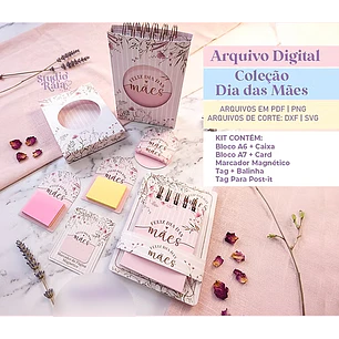 Arquivo Dia das Mães Kit Floral 