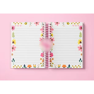 Arquivo Miolo Caderno Flowers