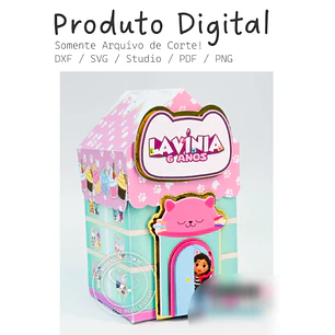 Arquivo Caixa Casinha Gabby