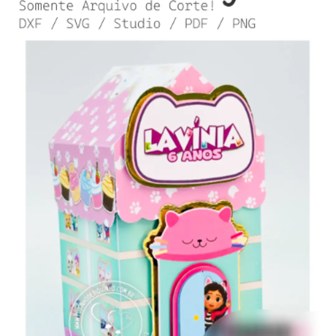 Arquivo Caixa Casinha Gabby 1