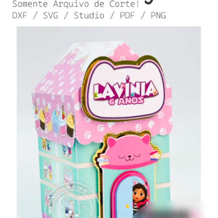 Arquivo Caixa Casinha Gabby 1