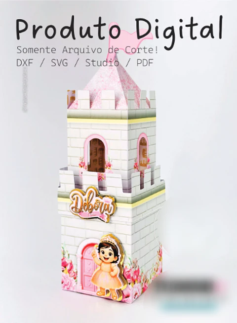 Arquivo Caixa Castelo Princesa 