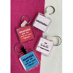 Arquivo Dia do Trabalhador Card Chaveiro 