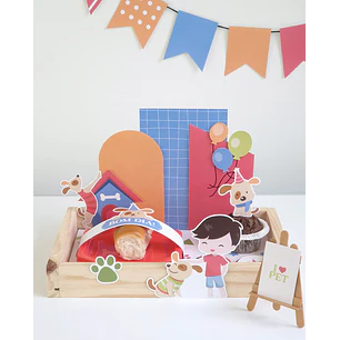 Arquivo Cesta Tema Cachorrinho 