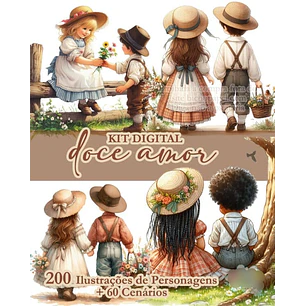 Kit Digital Doce Amor 