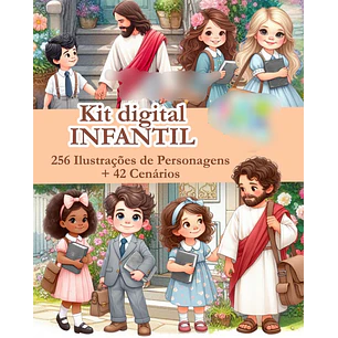 Kit Digital Infantil JW Jesus e as Crianças 